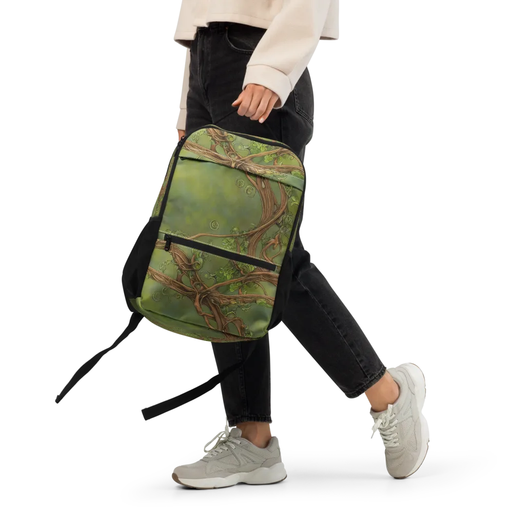 Vineyard Reverie on Utility Backpack — Front