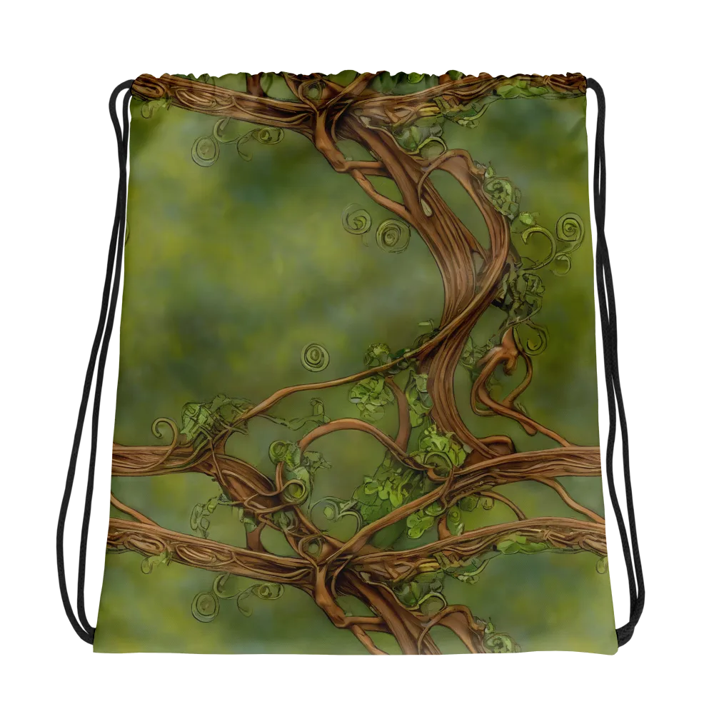 Vineyard Reverie on Drawstring Bag — Photo