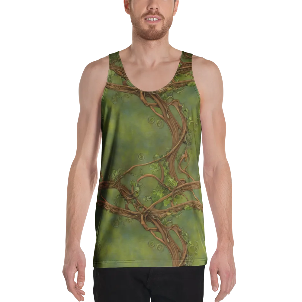 Vineyard Reverie on Men's Tank Top — Front
