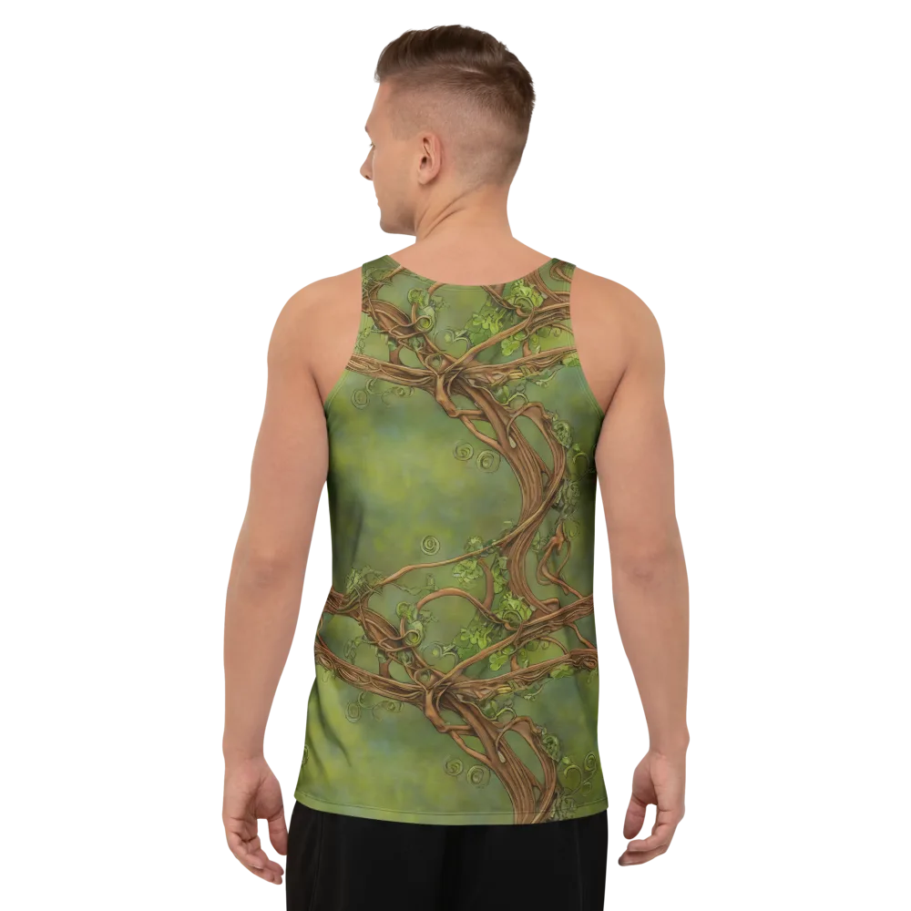 Vineyard Reverie on Men's Tank Top — Back