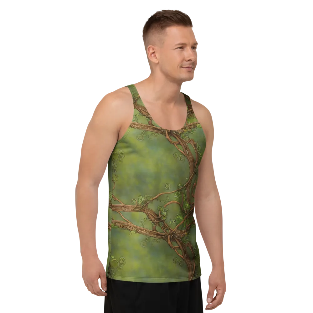 Vineyard Reverie on Men's Tank Top — Right Front
