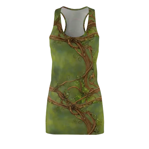 Vineyard Reverie on a Racerback Dress