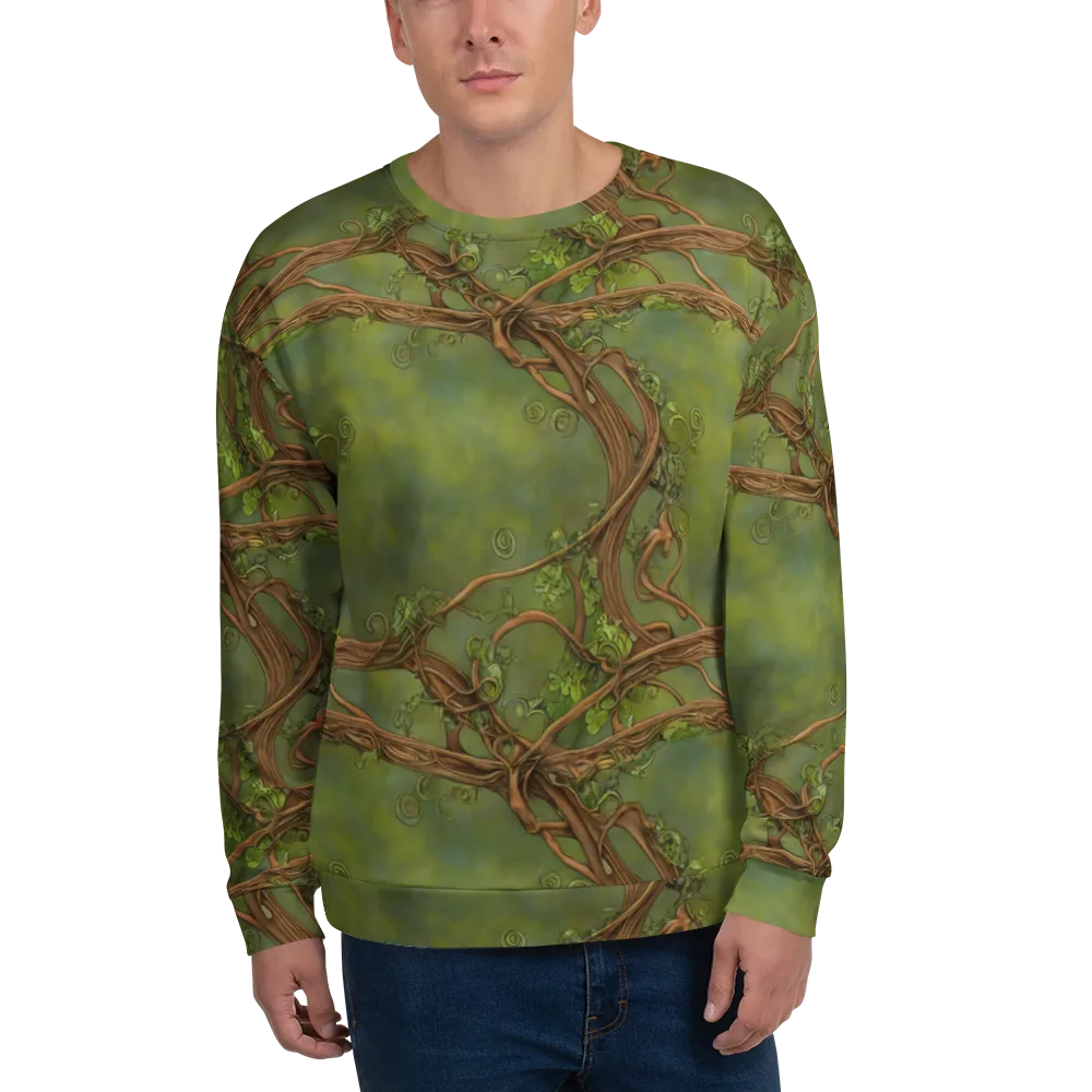 Vineyard Reverie on Sweatshirt — Front