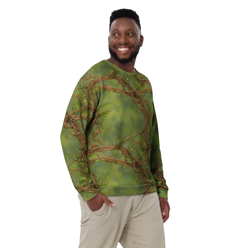Vineyard Reverie on Sweatshirt — Front