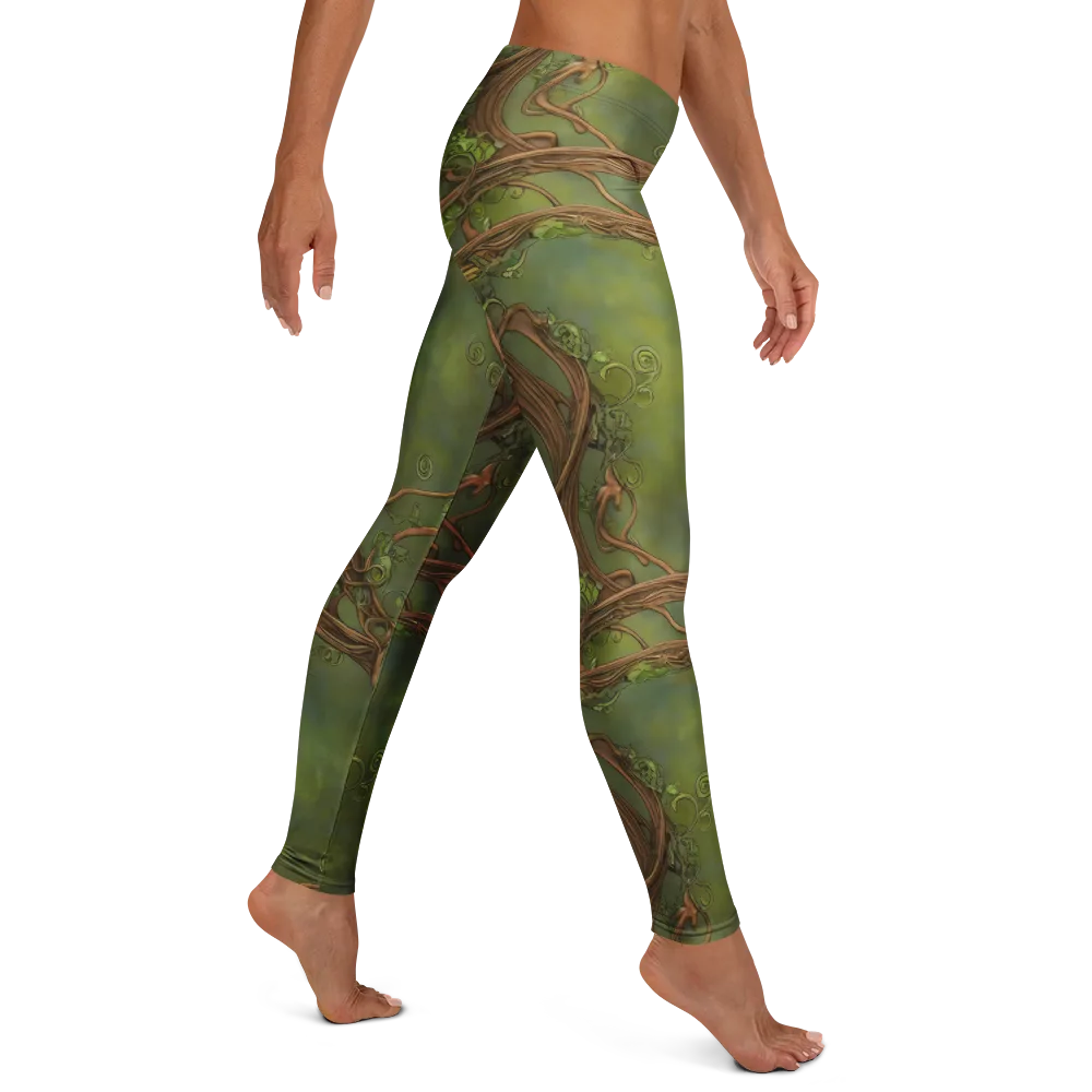 Vineyard Reverie on Leggings — Right