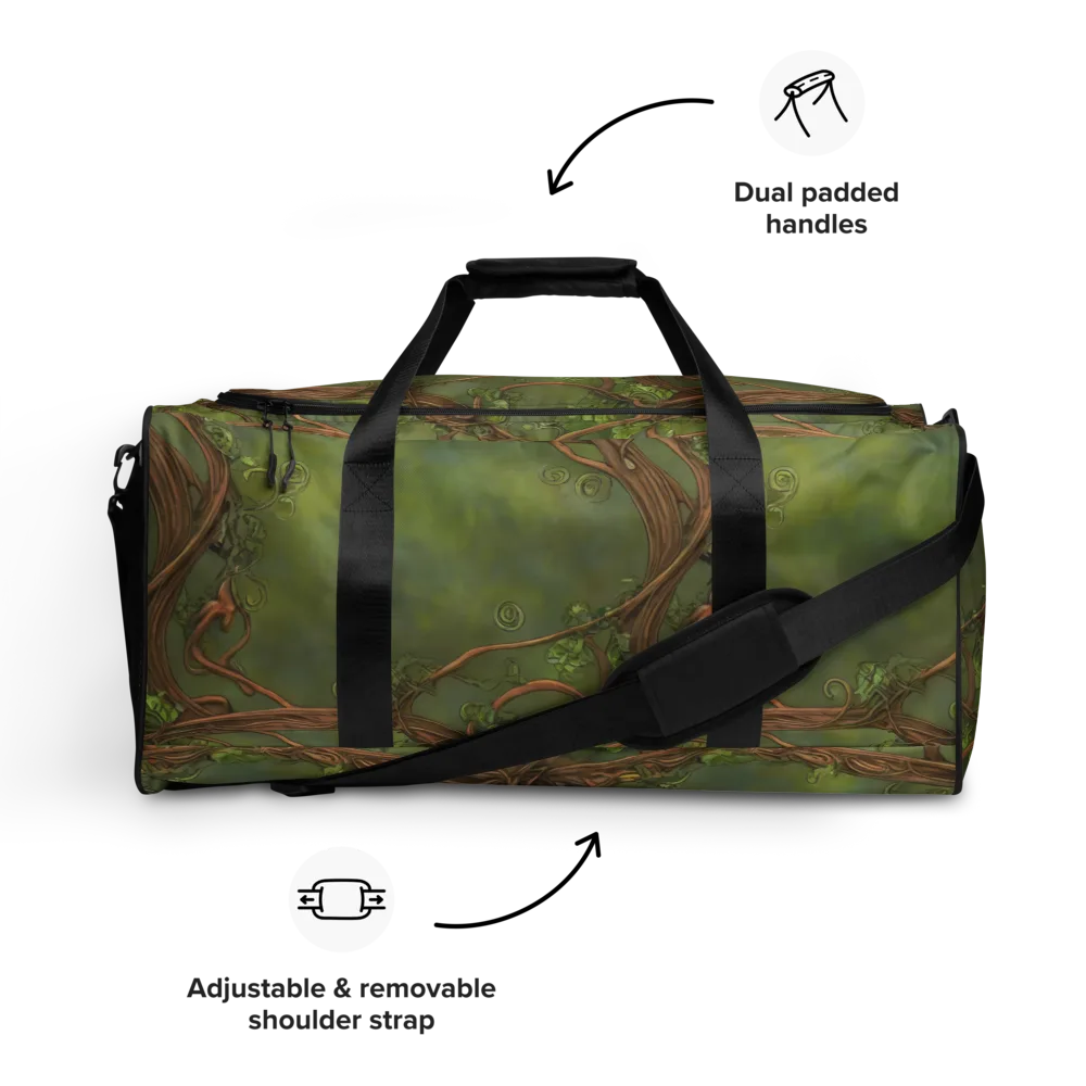 Vineyard Reverie on Duffle Bag — Front