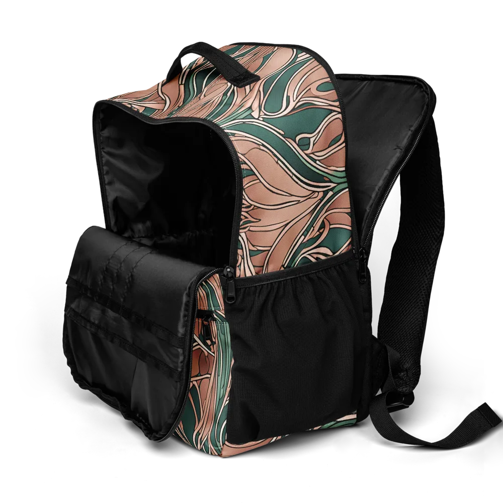Rosewater Nouveau on Utility Backpack — Product details 2
