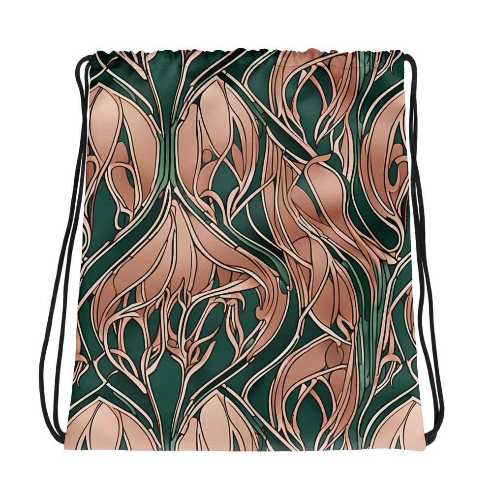 Rosewater Nouveau on Drawstring Bag — Photo