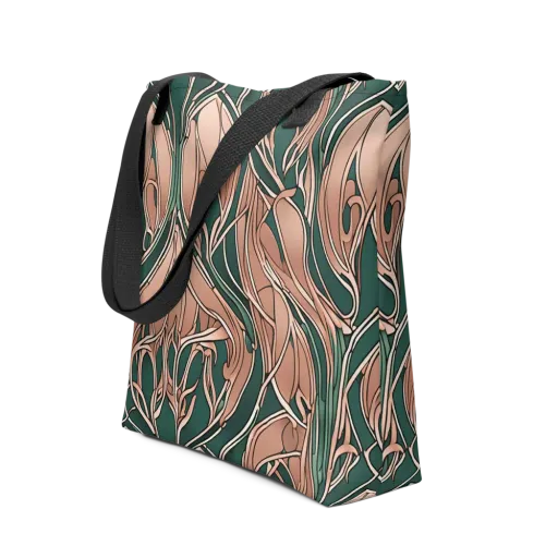Rosewater Nouveau on a Tote Bag