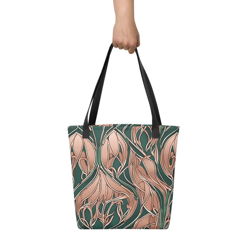 Rosewater Nouveau on Tote Bag — Front
