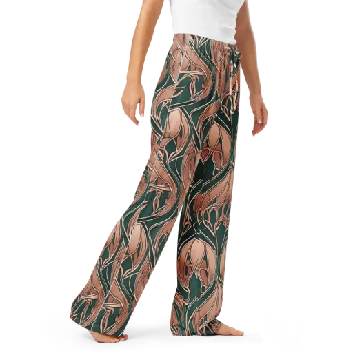 Rosewater Nouveau on a Women's Pajama Pants
