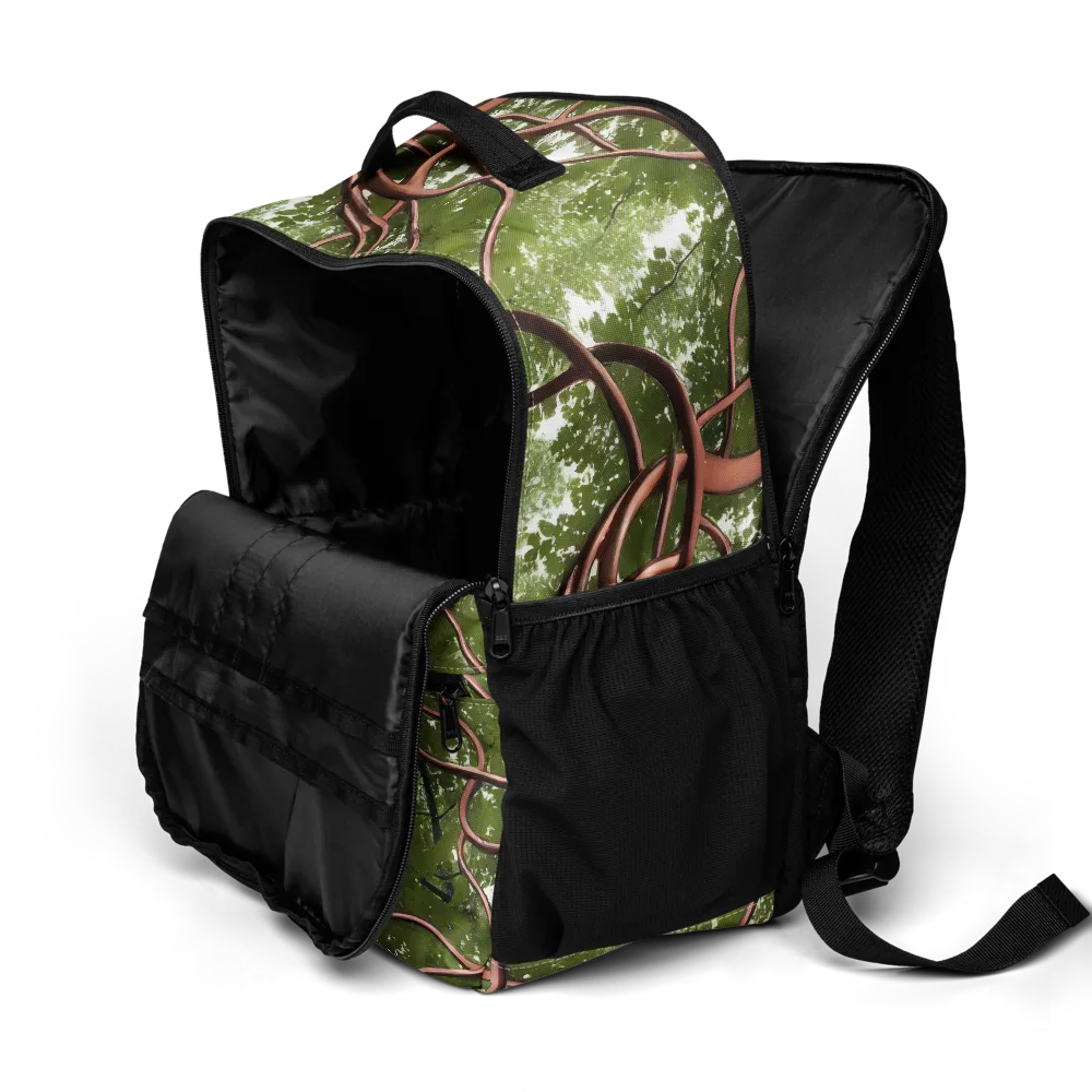 Copper Tendril on Utility Backpack — Product details 2