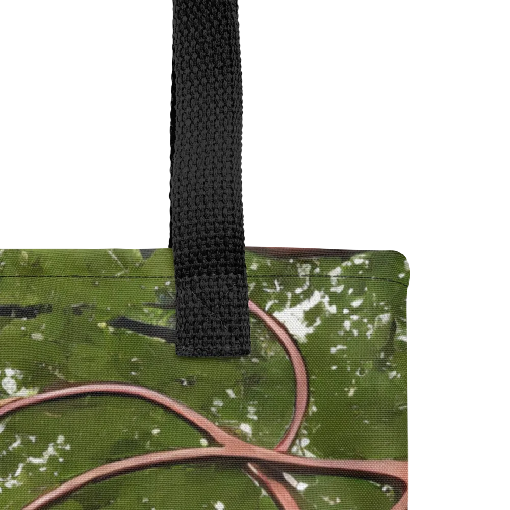 Copper Tendril on Tote Bag — Product details