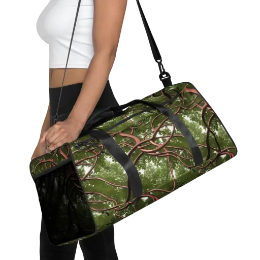 Copper Tendril on a Duffle Bag