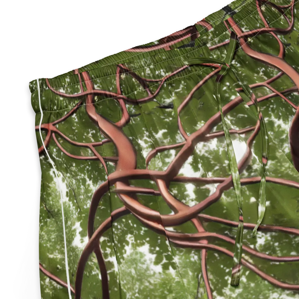 Copper Tendril on Women's Pajama Shorts — Product details