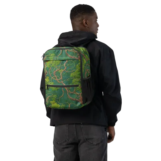 Emerald Tangle on a Utility Backpack
