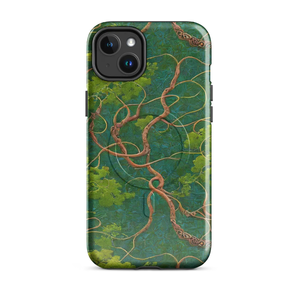 Emerald Tangle on MagSafe Tough Case for iPhone® — Front