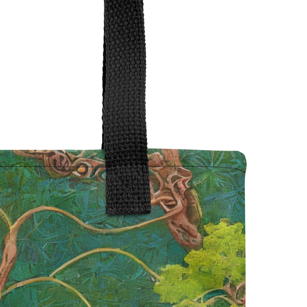 Emerald Tangle on Tote Bag — Product details
