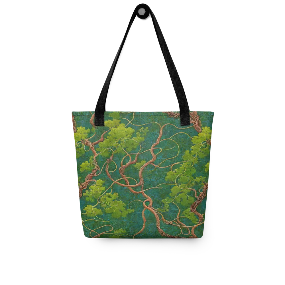 Emerald Tangle on Tote Bag — Front