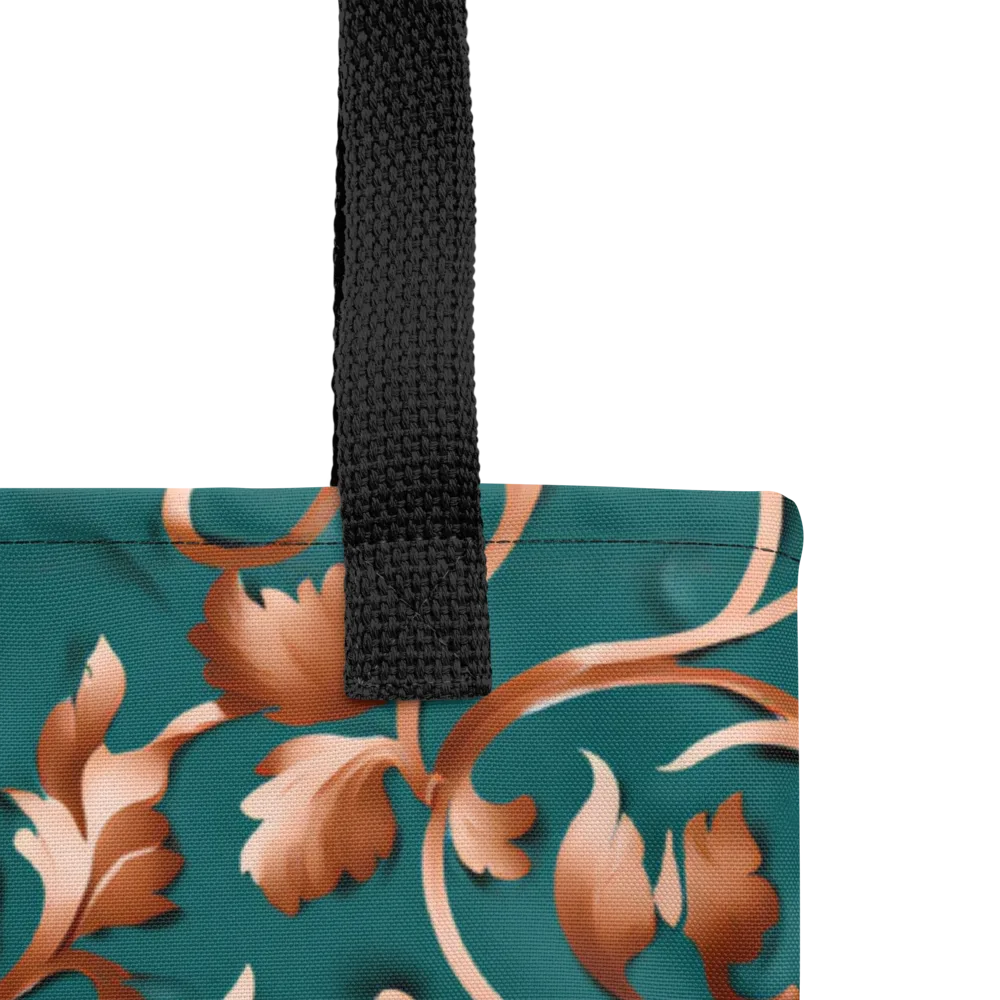 Copper Arabesque on Tote Bag — Product details