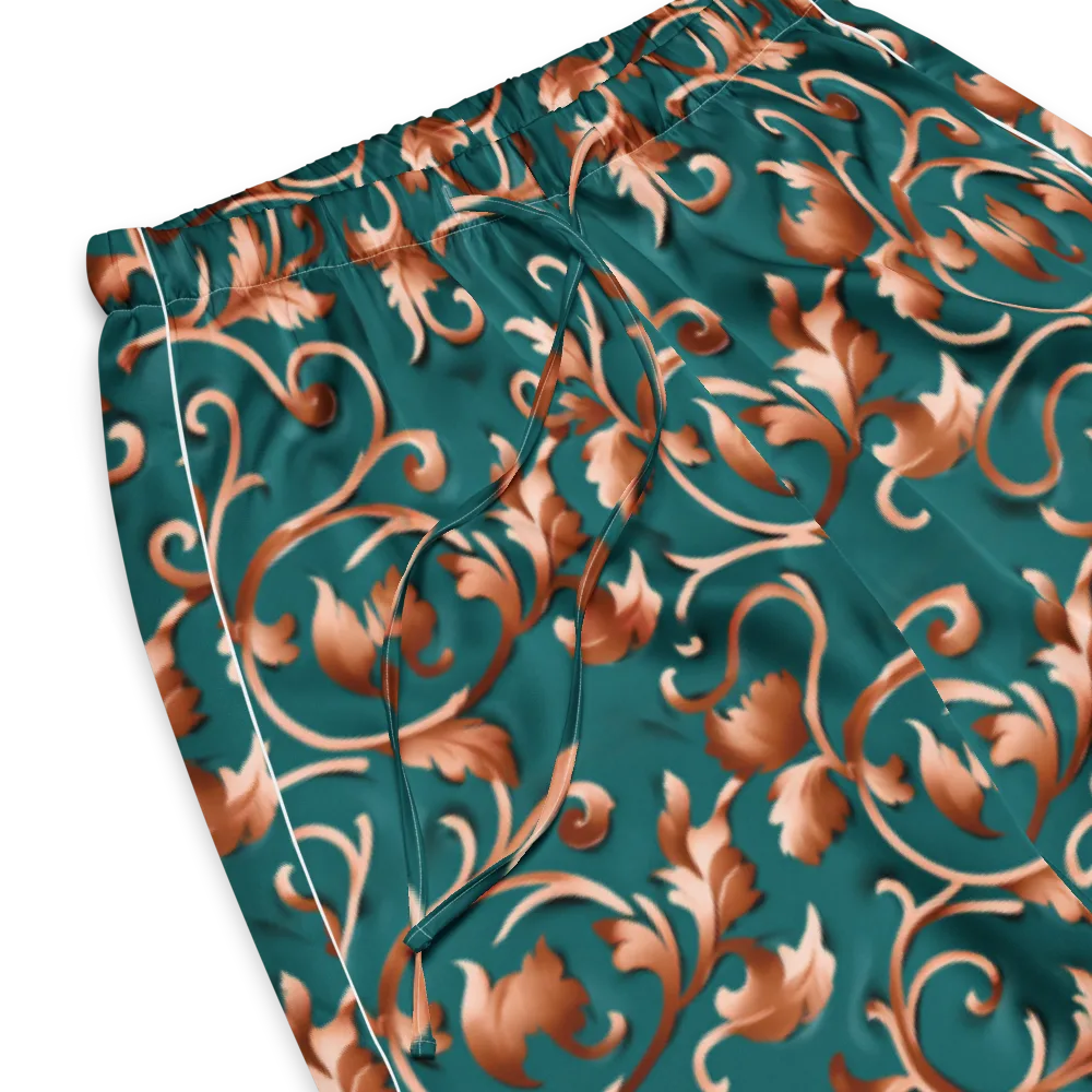Copper Arabesque on Women's Pajama Pants — Product details