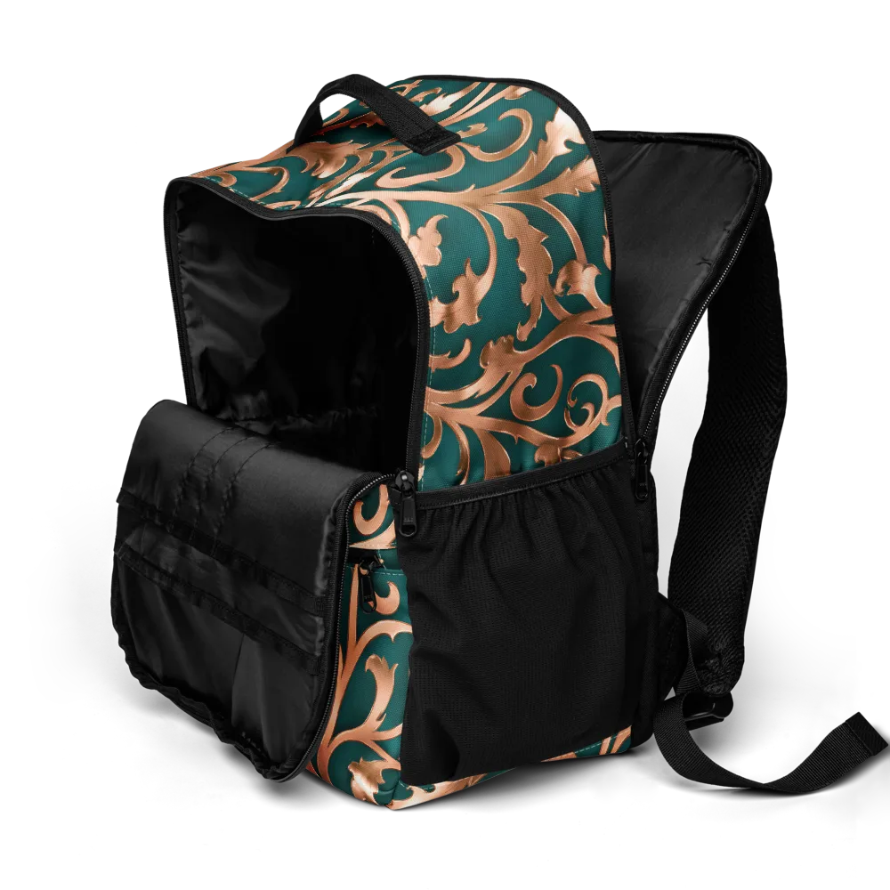 Gilded Verdure on Utility Backpack — Product details 2