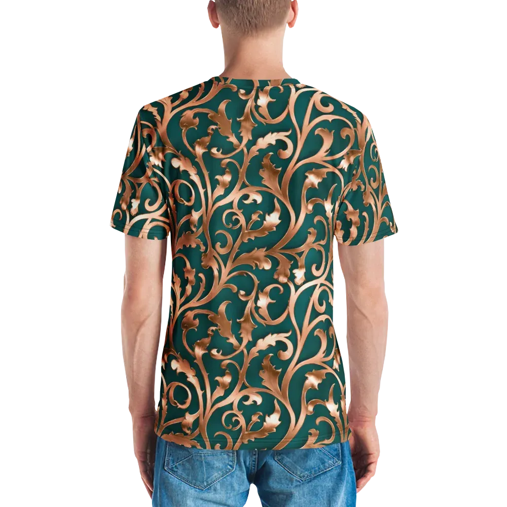 Gilded Verdure on Men's Crew Neck T-Shirt — Back