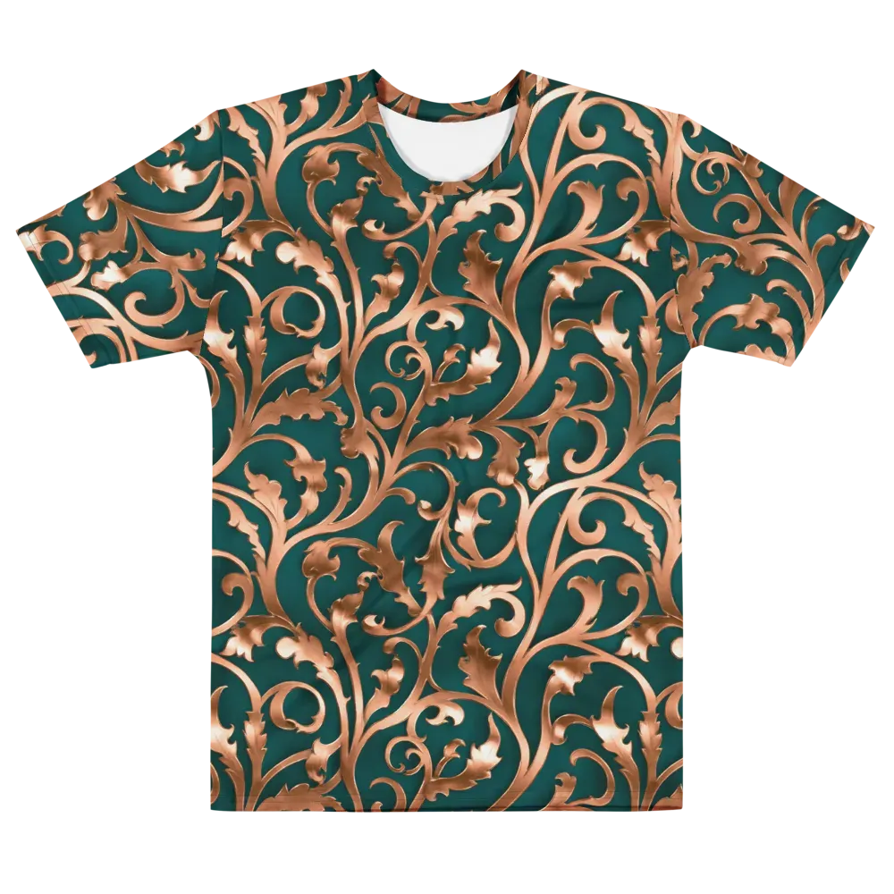 Gilded Verdure on Men's Crew Neck T-Shirt — Front