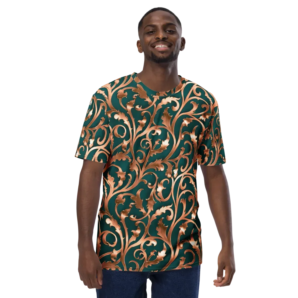 Gilded Verdure on Men's Crew Neck T-Shirt — Front