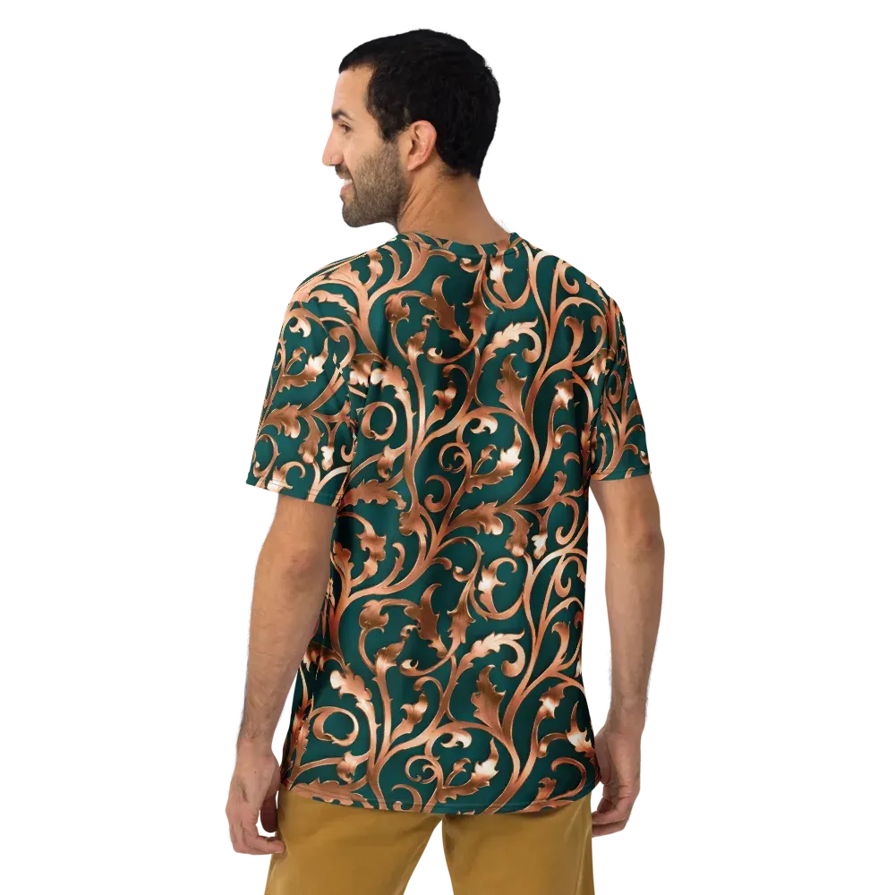 Gilded Verdure on Men's Crew Neck T-Shirt — Back
