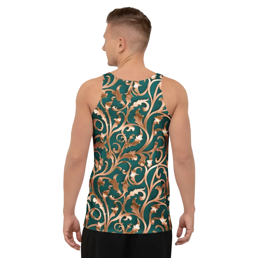 Gilded Verdure on Men's Tank Top — Back