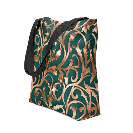 Gilded Verdure on a Tote Bag