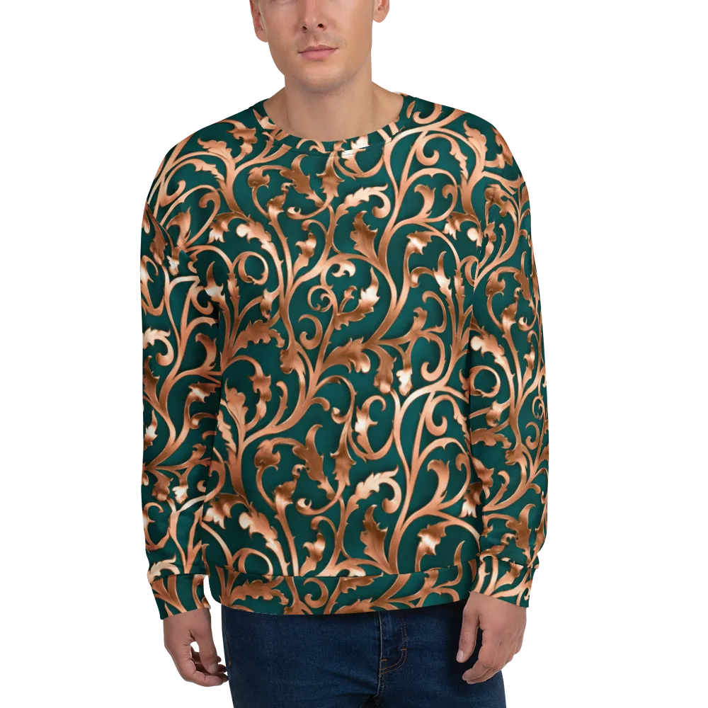 Gilded Verdure on Sweatshirt — Front