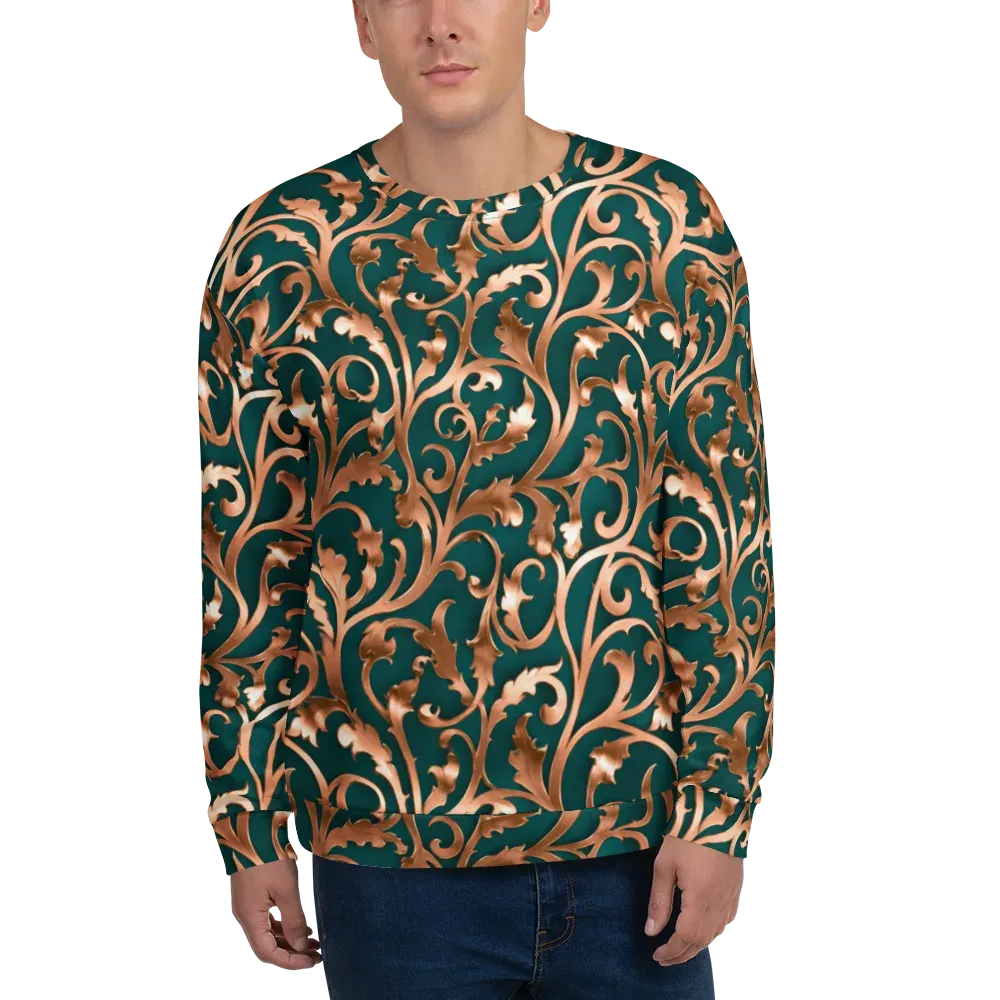 Gilded Verdure on Sweatshirt — Front