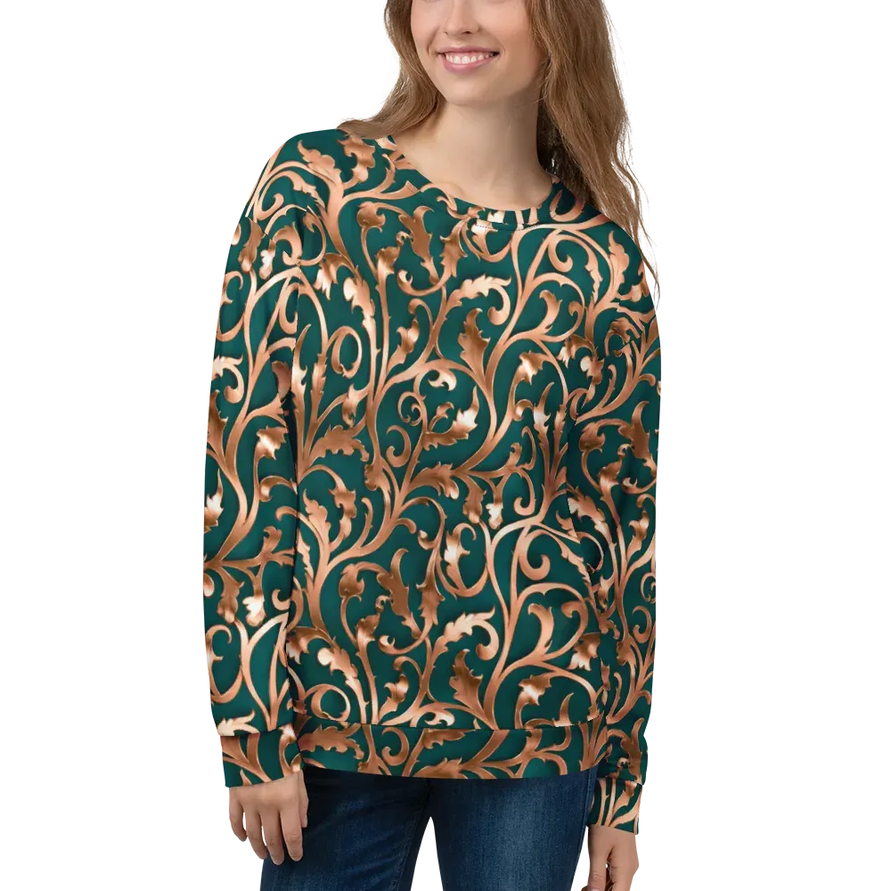 Gilded Verdure on Sweatshirt — Front