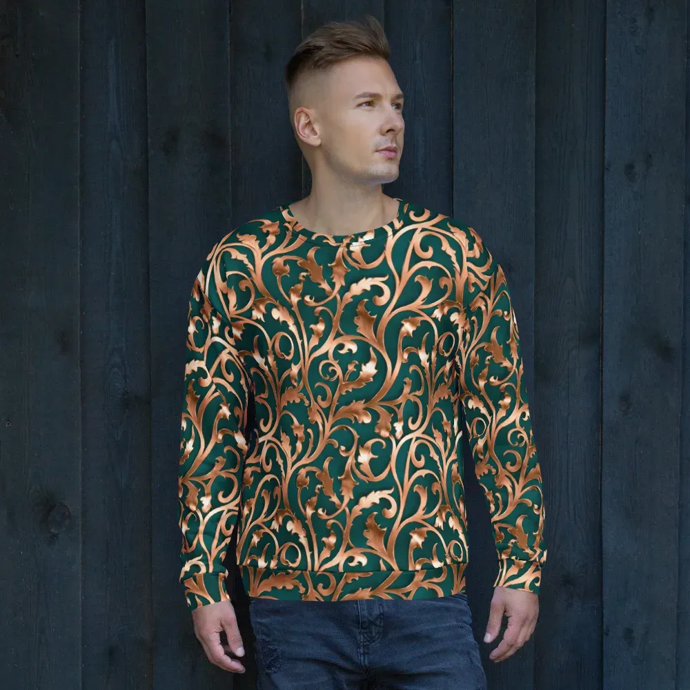 Gilded Verdure on Sweatshirt — Front