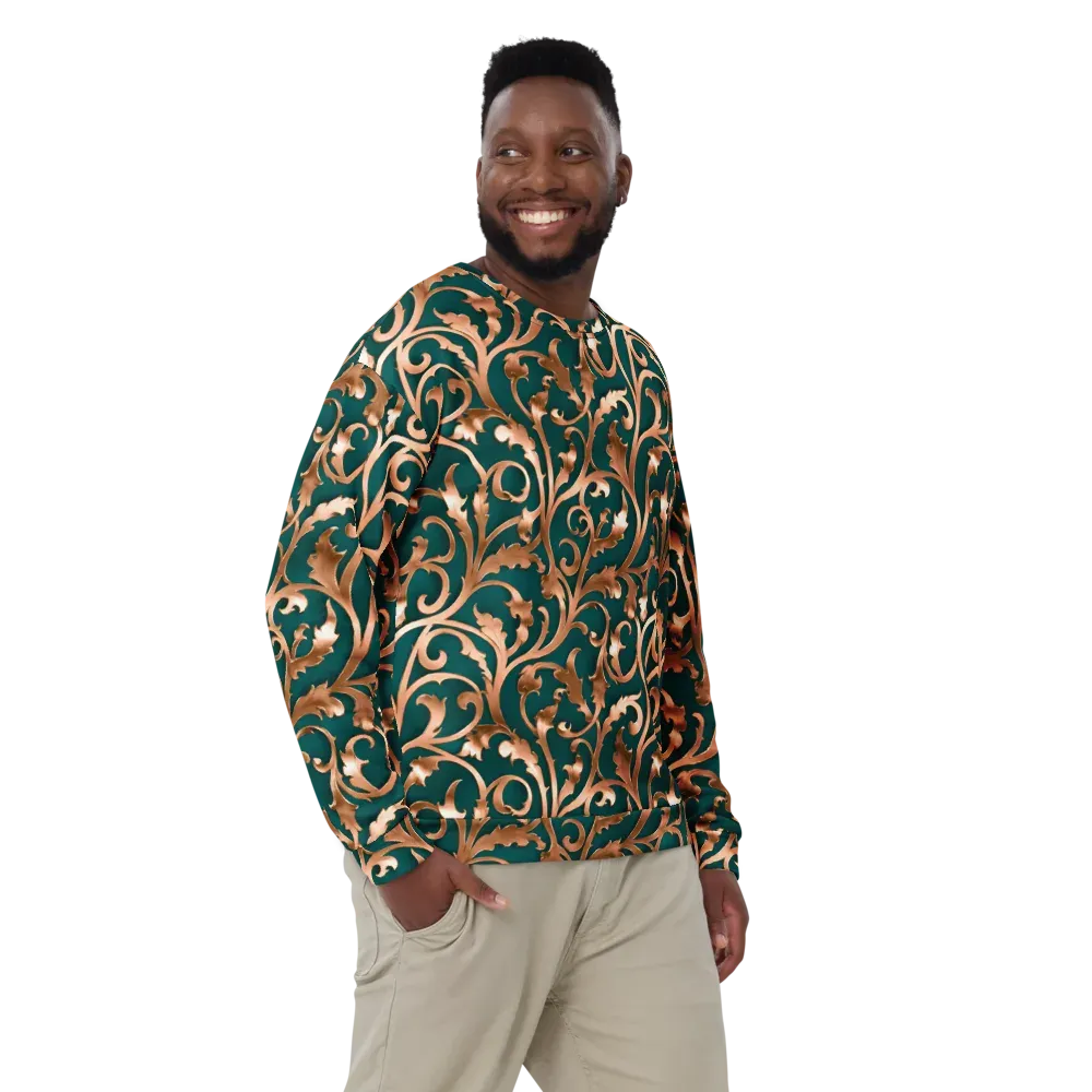 Gilded Verdure on Sweatshirt — Front