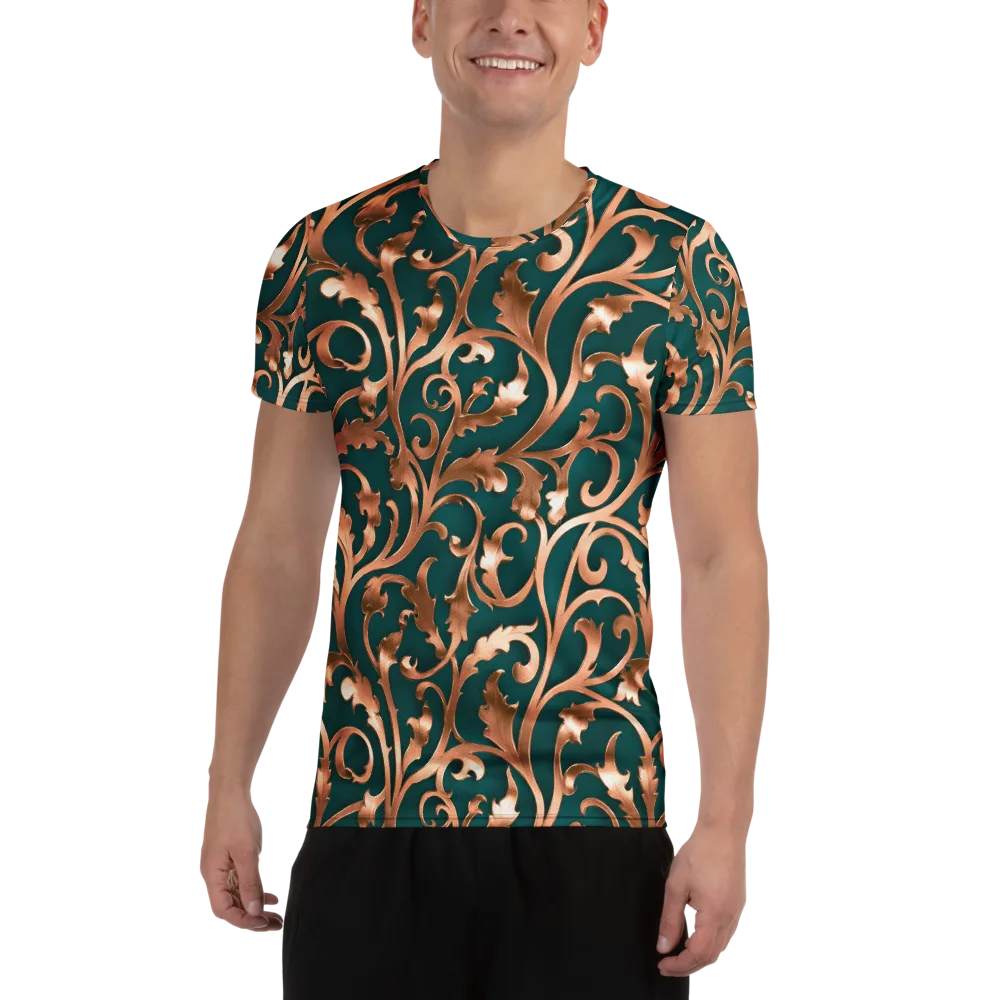 Gilded Verdure on Men's Athletic T-Shirt — Front