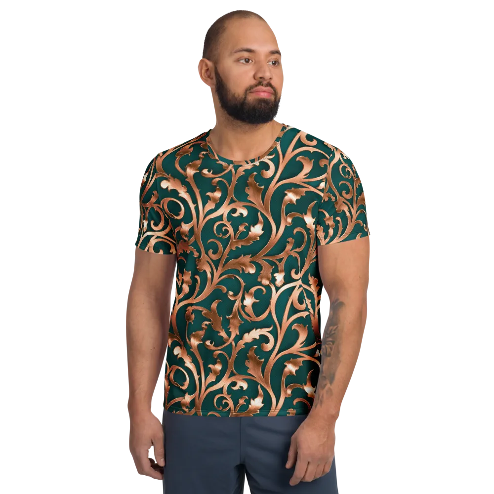Gilded Verdure on Men's Athletic T-Shirt — Front