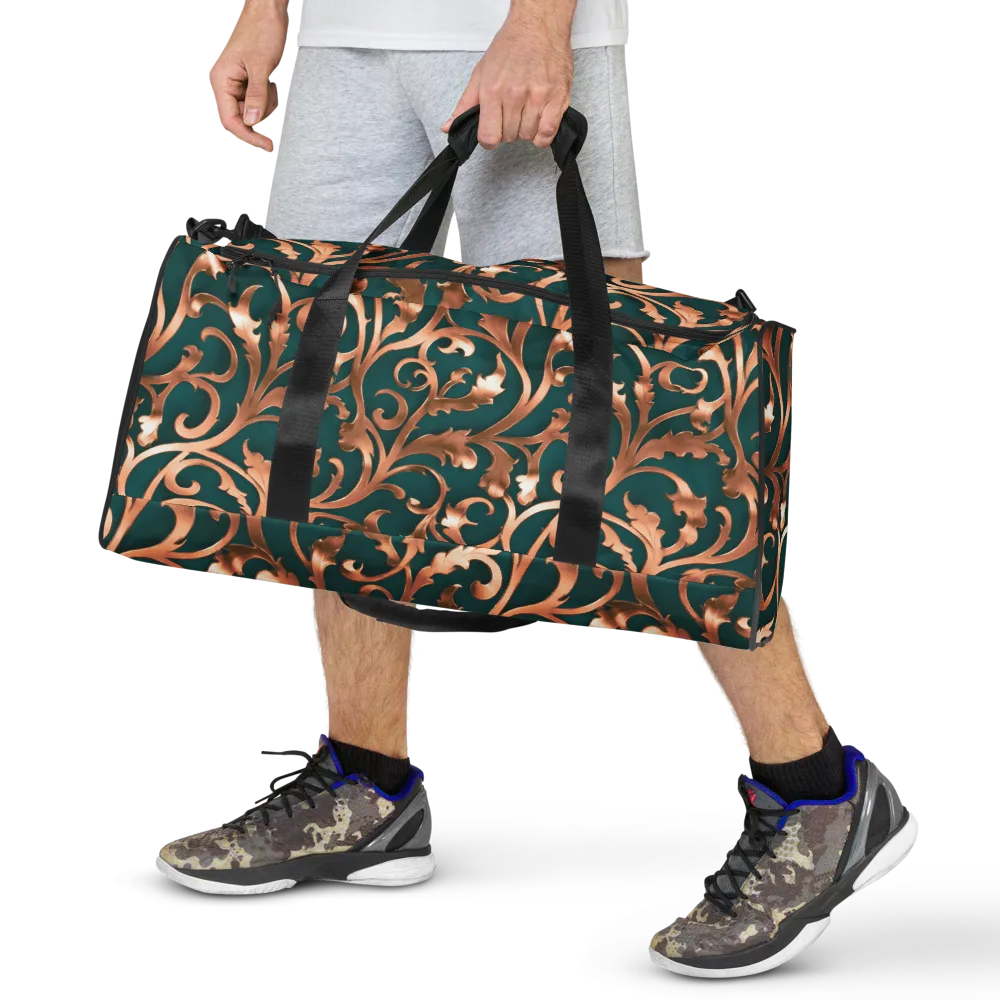 Gilded Verdure on Duffle Bag — Front