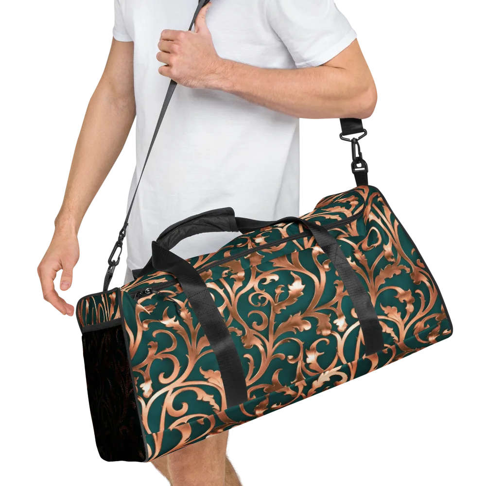 Gilded Verdure on Duffle Bag — Right Front