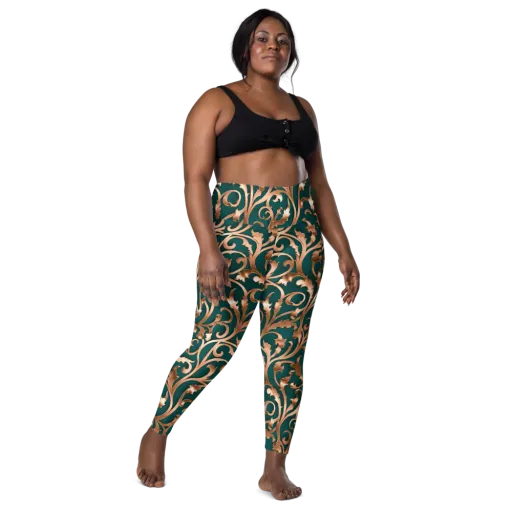 Gilded Verdure on a Leggings with Pockets
