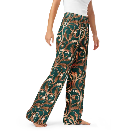 Gilded Verdure on a Women's Pajama Pants