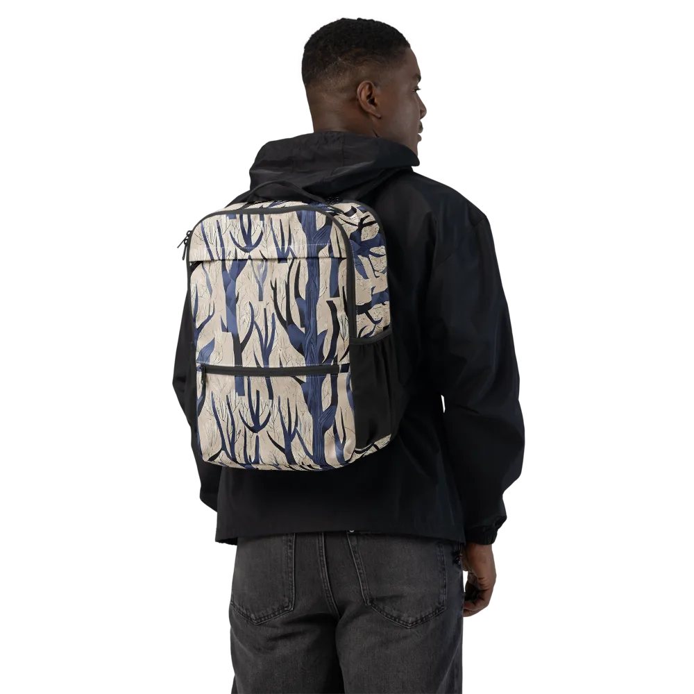 Midnight Thicket on Utility Backpack — Back
