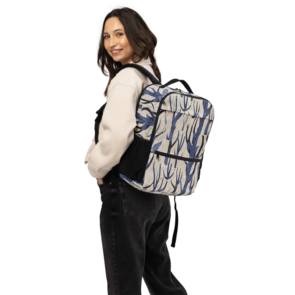 Midnight Thicket on Utility Backpack — Back
