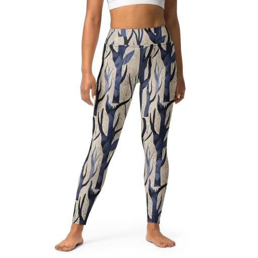 Midnight Thicket on a Yoga Leggings