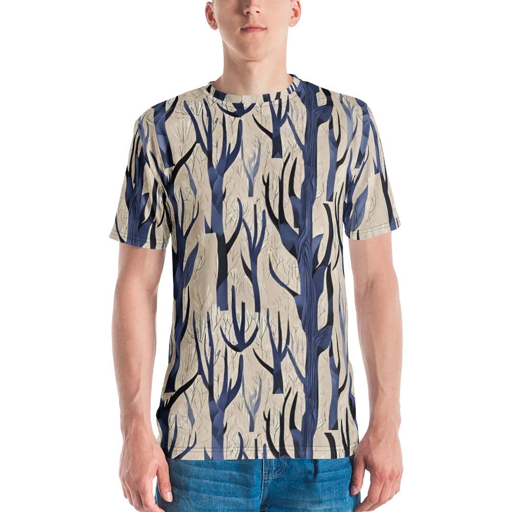 Midnight Thicket on Men's Crew Neck T-Shirt — Front