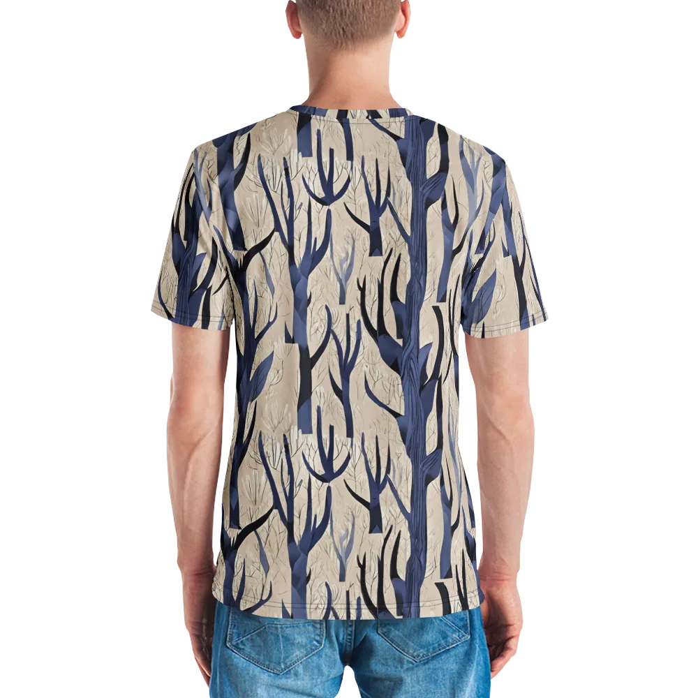 Midnight Thicket on Men's Crew Neck T-Shirt — Back