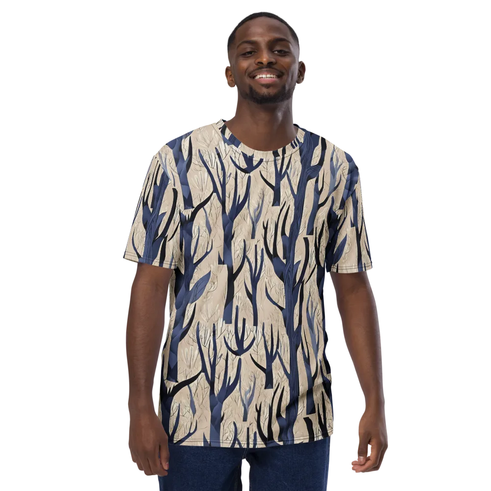 Midnight Thicket on Men's Crew Neck T-Shirt — Front