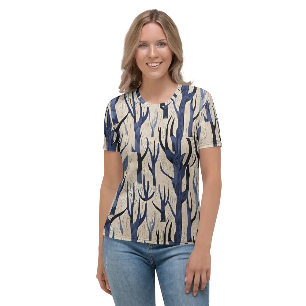 Midnight Thicket on Women's Crew Neck T-Shirt — Front